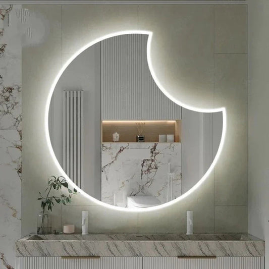 Decorative Organic LED Wall Mirror 60 × 60 — Clearance Sale